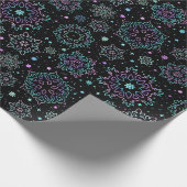 Wrapping paper "Snowflakes" Cadeaupapier (Hoek)