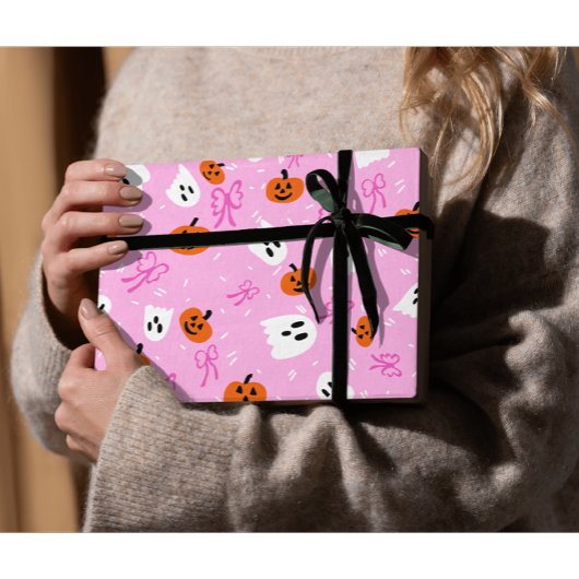 Wrapping Paper Spooky Halloween  Cadeaupapier