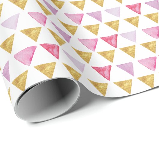 Wrapping Paper - Triangles Cadeaupapier (Rol Hoek)