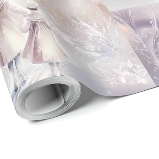 Wrapping Paper-Victorian Winter Christmas Wrapping Cadeaupapier (Rol Hoek)