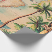 Wrapping Paper-Vintage Atlas Wrapping Paper Cadeaupapier (Hoek)