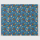 Wrapping Paper voor het nieuwe jaar. Cadeaupapier (Vlak)