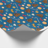 Wrapping Paper voor het nieuwe jaar. Cadeaupapier (Hoek)