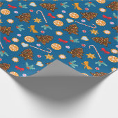 Wrapping Paper voor het nieuwe jaar. Cadeaupapier (Hoek)