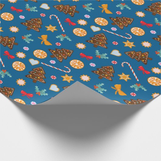 Wrapping Paper voor het nieuwe jaar. Cadeaupapier (Hoek)