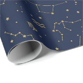 Wrapping Paper Winter Constellations Cadeaupapier (Rol Hoek)