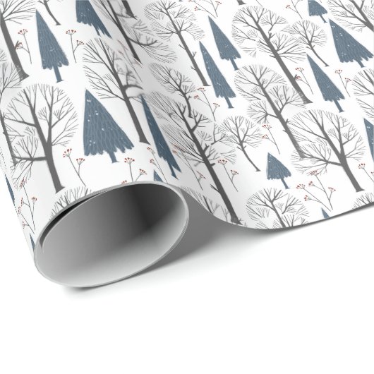 Wrapping Paper - Winter Pattern Cadeaupapier (Rol Hoek)