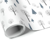 Wrapping Paper - Winter Pattern Cadeaupapier (Rol Hoek)