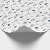 Wrapping Paper - Winter Pattern Cadeaupapier (Hoek)