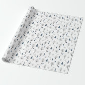 Wrapping Paper - Winter Pattern Cadeaupapier (Uitgerold)
