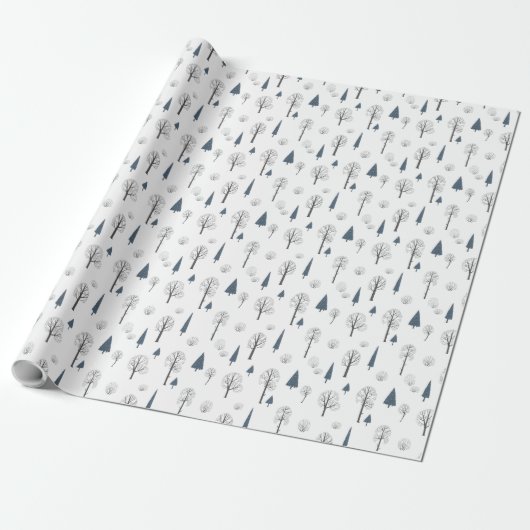 Wrapping Paper - Winter Pattern Cadeaupapier (Uitgerold)