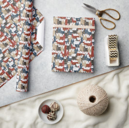 Wrapping Paper - Winter Pattern Cadeaupapier