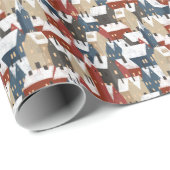 Wrapping Paper - Winter Pattern Cadeaupapier (Rol Hoek)