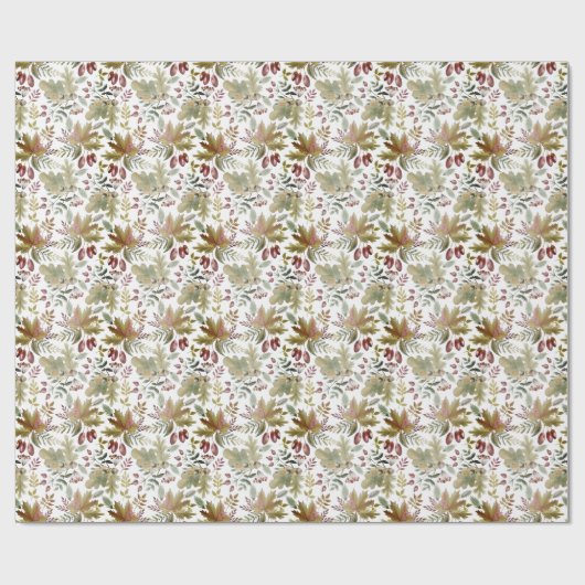 Wrapping Paper - Winter Pattern Cadeaupapier (Vlak)