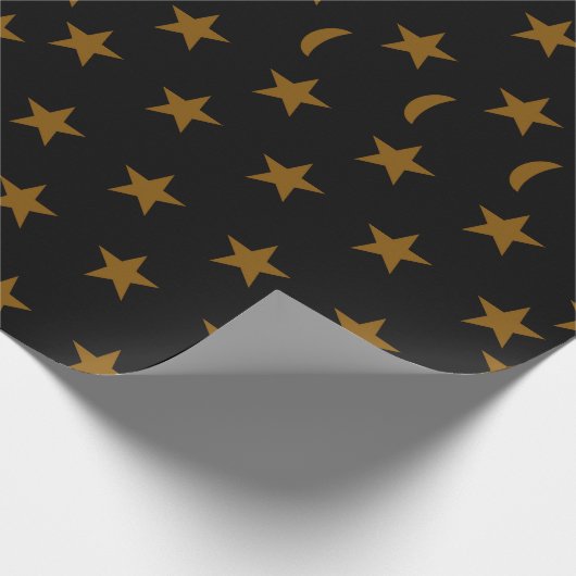 Wrapping paper with Stars Cadeaupapier (Hoek)