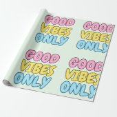 Wrapping Papier Alleen Goede Vibes (Uitgerold)