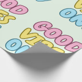 Wrapping Papier Alleen Goede Vibes (Hoek)