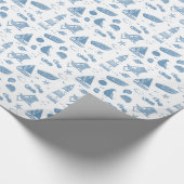 Wrapping Papier-strand thema Cadeaupapier (Hoek)