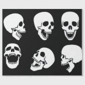 Wrapping Papieren LAUGHULL BLACK EN WHITE Cadeaupapier (Vlak)