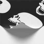 Wrapping Papieren LAUGHULL BLACK EN WHITE Cadeaupapier (Hoek)