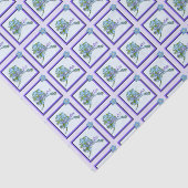 Wrapping Tissue - ALASKA - Ingelijste Icon Tissuepapier (Detail)