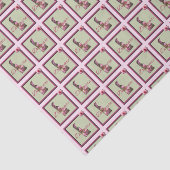 Wrapping Tissue - DELAWARE - Ingelijste pictogram Tissuepapier (Detail)