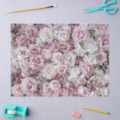 Wrapping Tissue - Victoriaans Rozen Collage Tissuepapier (Craft)