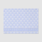 Wrapping Tissue - Wedgewood Blue Damask Tissuepapier (Voorkant)
