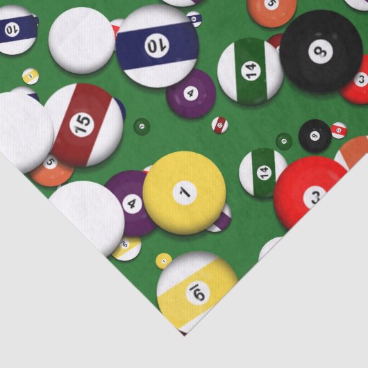 Wrapping Weefsel - Billiards Tissuepapier (Detail)