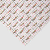 Wrapping weefsel - Chinook Salmons op beton Tissuepapier (Detail)