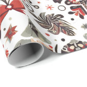 Wrapping with Christmas Motifs n10 Cadeaupapier (Rol Hoek)