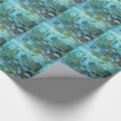 Wrappingpaper Claude Monet Nympheas Water Lilies Cadeaupapier (Hoek)