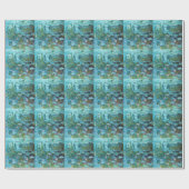 Wrappingpaper Claude Monet Nympheas Water Lilies Cadeaupapier (Vlak)