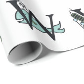 WRAPPINGSPAPIER: ALPHABET CHART CADEAUPAPIER (Rol Hoek)