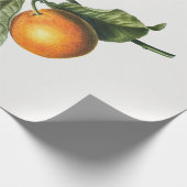 WRAPPINGSPAPIER: BITTER ORANJE BLOSSOM CADEAUPAPIER (Hoek)