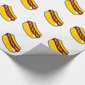 WRAPPINGSPAPIER HOT DOG CADEAUPAPIER (Hoek)