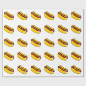 WRAPPINGSPAPIER HOT DOG CADEAUPAPIER (Vlak)