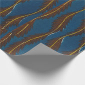 WRAPPINGSPAPIER JAPANESE PATROON LEAF CADEAUPAPIER (Hoek)