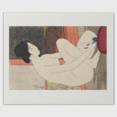 WRAPPINGSPAPIER : JAPANESE WOODBLOCK :Shinsui Itō Cadeaupapier (Vlak)