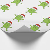 WRAPPINGSPAPIER JOLLY FROG CADEAUPAPIER (Hoek)