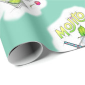 WRAPPINGSPAPIER - MOJITO RECIPE COCKTAIL ART CADEAUPAPIER (Rol Hoek)