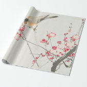 WRAPPINGSPAPIER : OHARA KOSON : SONGBIRD CADEAUPAPIER (Uitgerold)