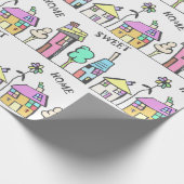 WRAPPINGSPAPIER VAN DE STEENHUISVESTING VOOR HAUSE CADEAUPAPIER (Hoek)