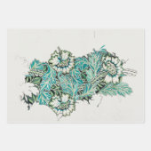 WRAPPINGSPAPIER : WILLIAM MORRIS : ANEMONE 1876 INPAKPAPIER VEL (Voorkant)