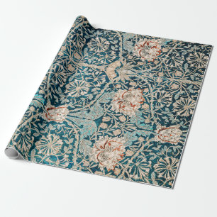 WRAPPINGSPAPIER : WILLIAM MORRIS : HONEYSUCKLE CADEAUPAPIER
