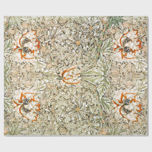 WRAPPINGSPAPIER : WILLIAM MORRIS : HONEYSUCKLE CADEAUPAPIER
