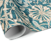 WRAPPINGSPAPIER : WILLIAM MORRIS : HONEYSUCKLE CADEAUPAPIER (Rol Hoek)