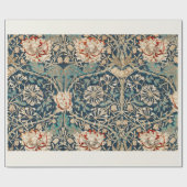 WRAPPINGSPAPIER : WILLIAM MORRIS : HONEYSUCKLE CADEAUPAPIER (Vlak)