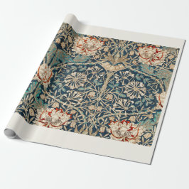 WRAPPINGSPAPIER : WILLIAM MORRIS : HONEYSUCKLE CADEAUPAPIER