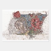 WRAPPINGSPAPIER : WILLIAM MORRIS : HONEYSUCKLE INPAKPAPIER VEL (Voorkant 2)